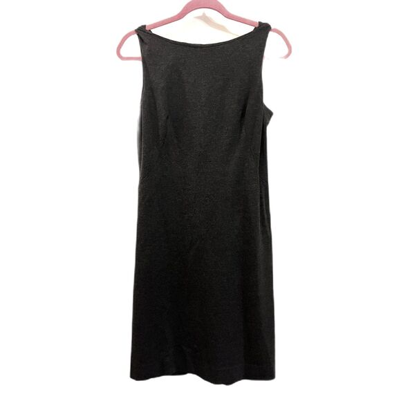 M.M. LAFLEUR New York Black Shift Midi Dress   Women's Size 12 - Picture 2 of 8